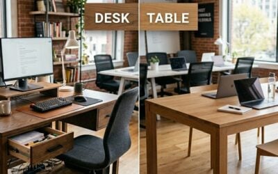 Desk vs Table: What Is the Difference and Which One Do You Actually Need?